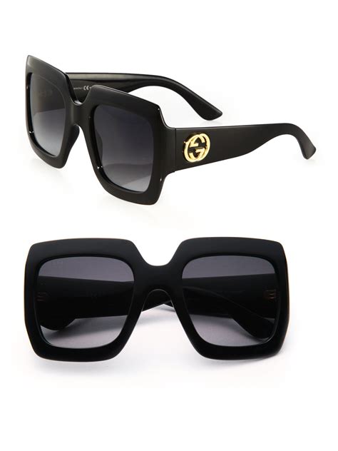 womans gucci sunglasses black|black gucci sunglasses brand new.